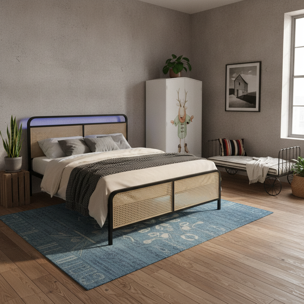 The Industrial Bedroom Edit