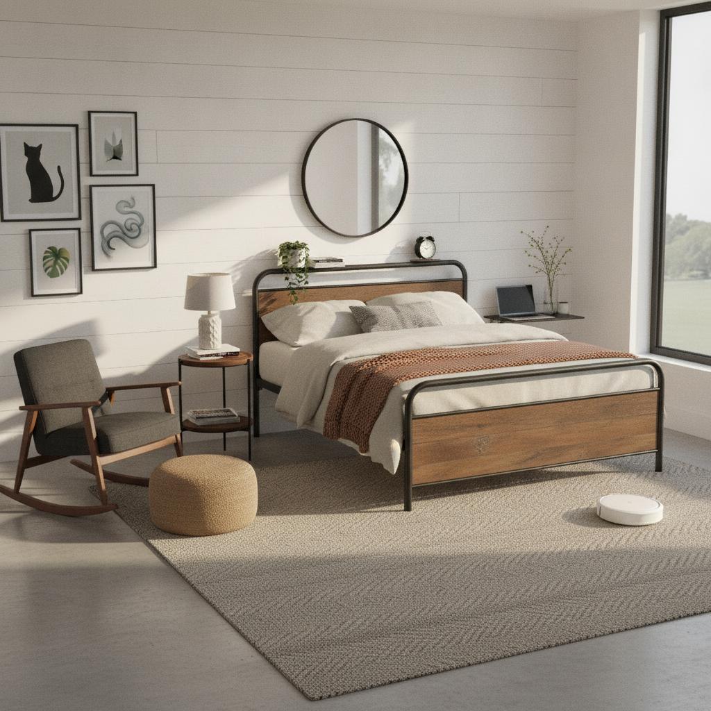 The Industrial Bedroom Formula