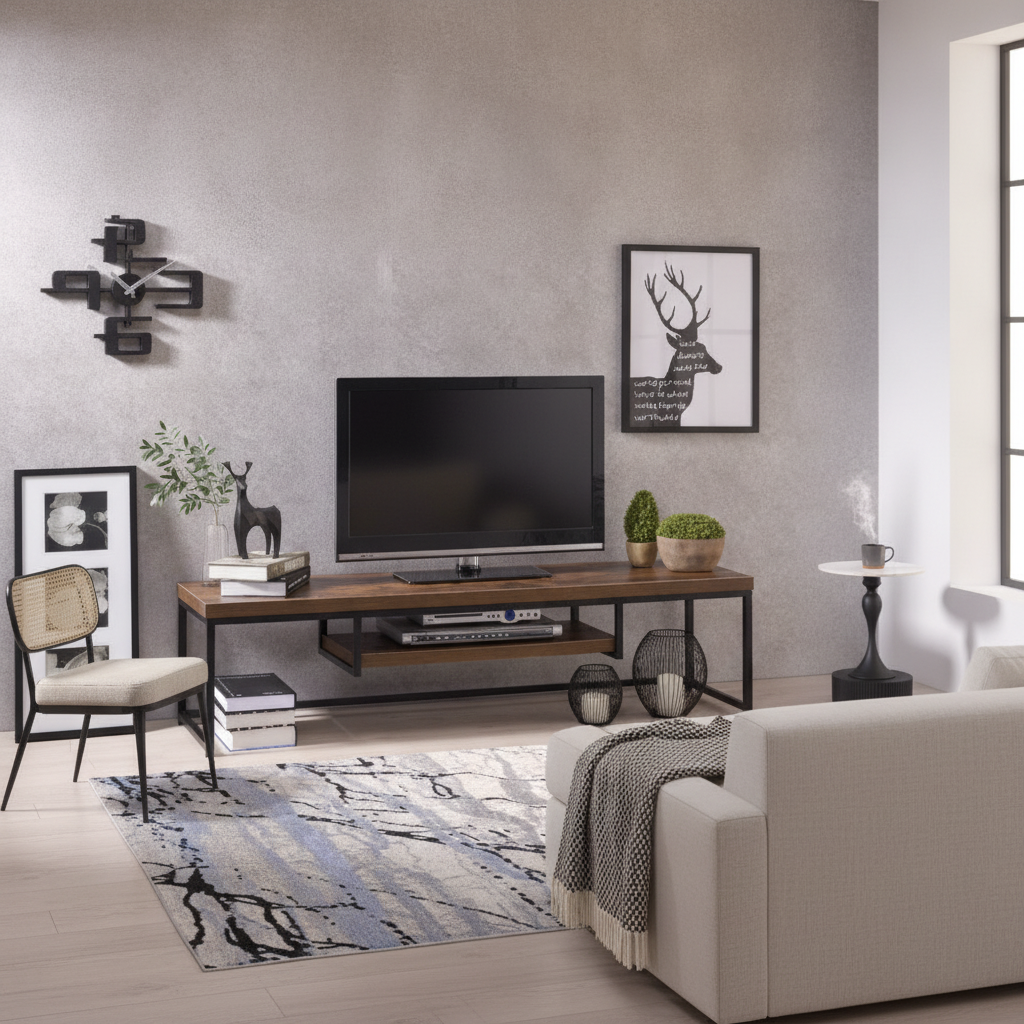 Industrial Living Room, Piece by Piece