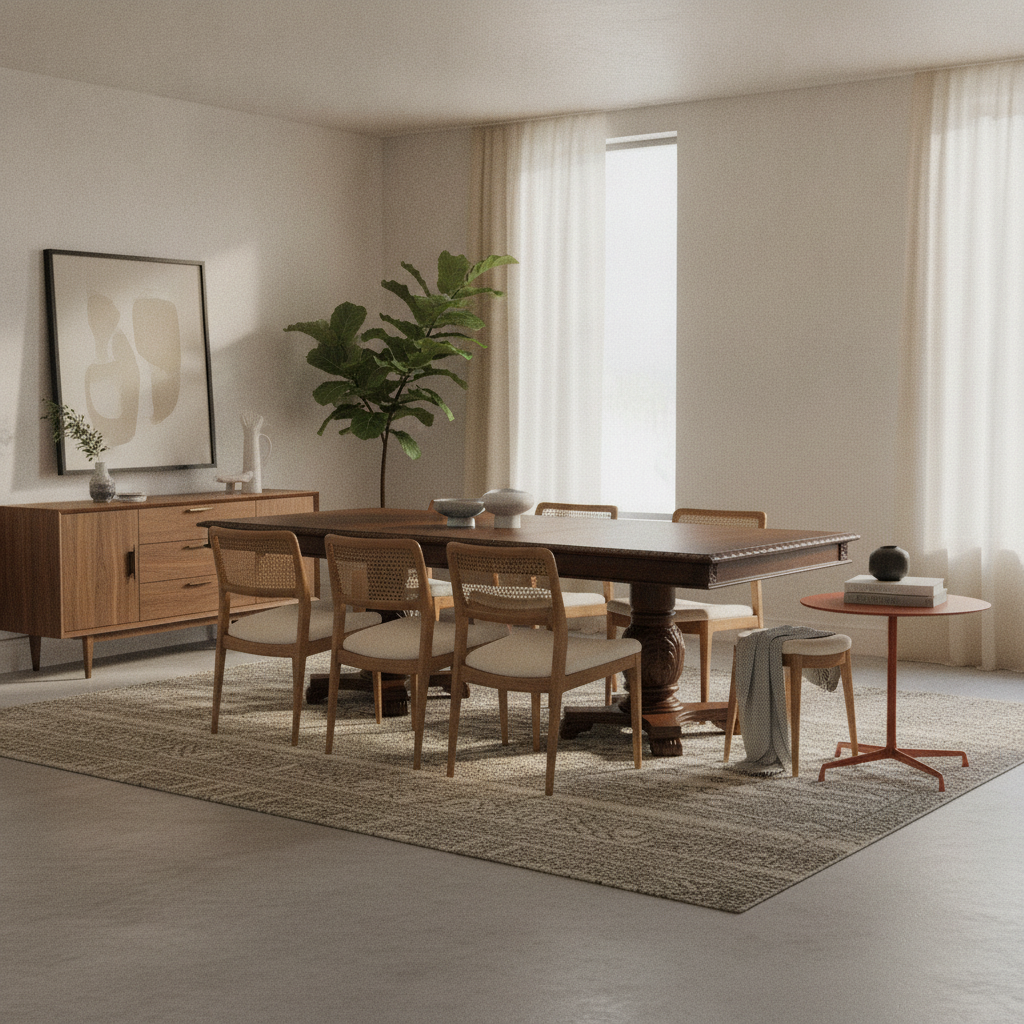 How to Build a Mid Century Dining