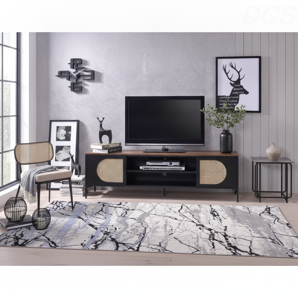 Shop the Look: A Industrial Living Room