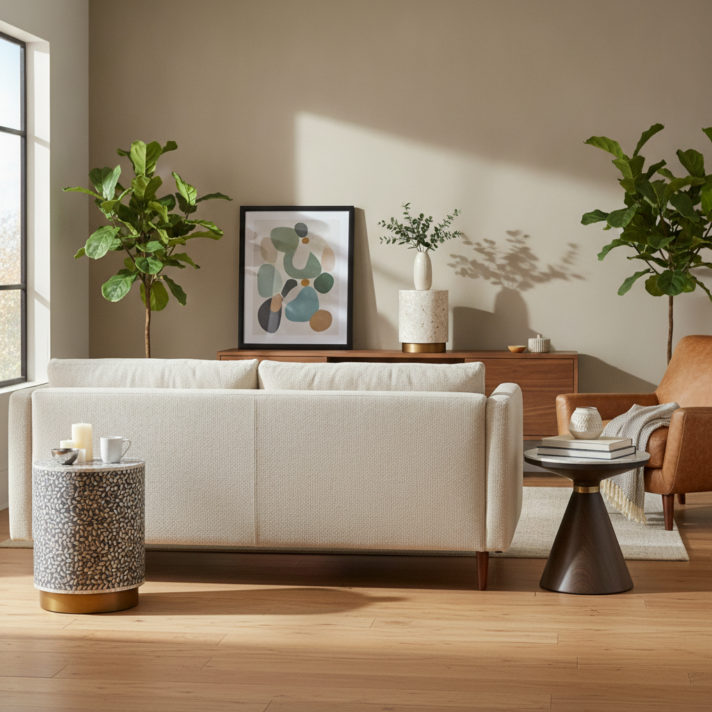 The Mid Century Living Room Edit