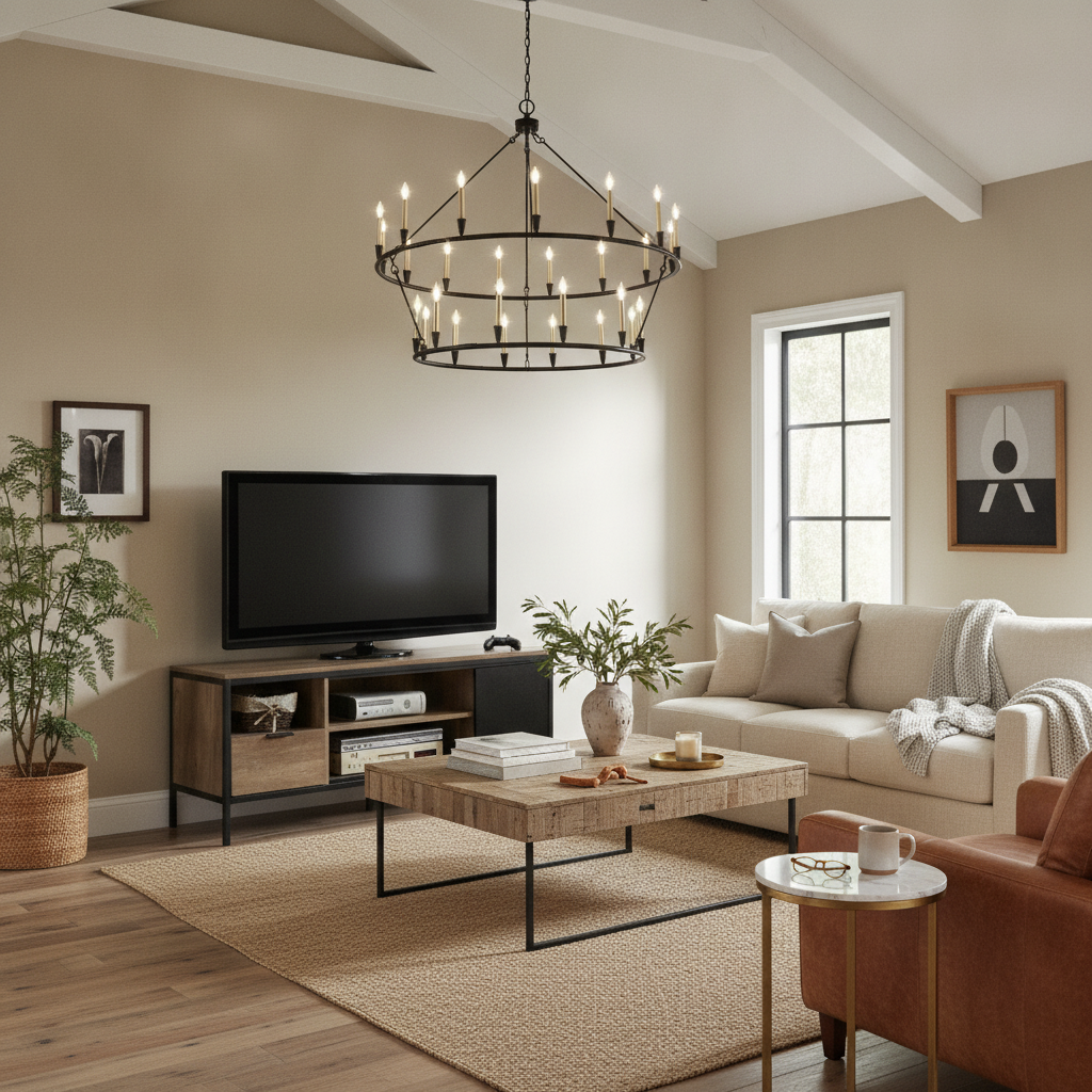 One Room, Done Right: Farmhouse Living Room