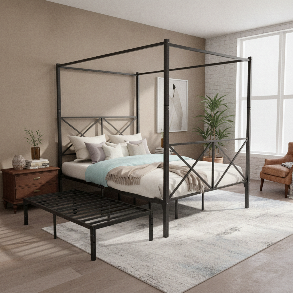 One Room, Done Right: Industrial Bedroom