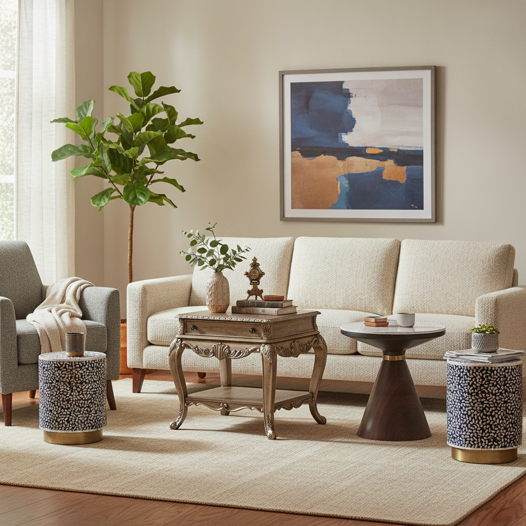 The Mid Century Living Room Edit
