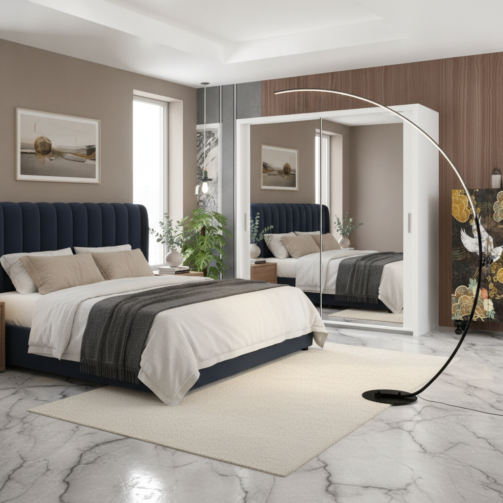 Modern Bedroom, Piece by Piece