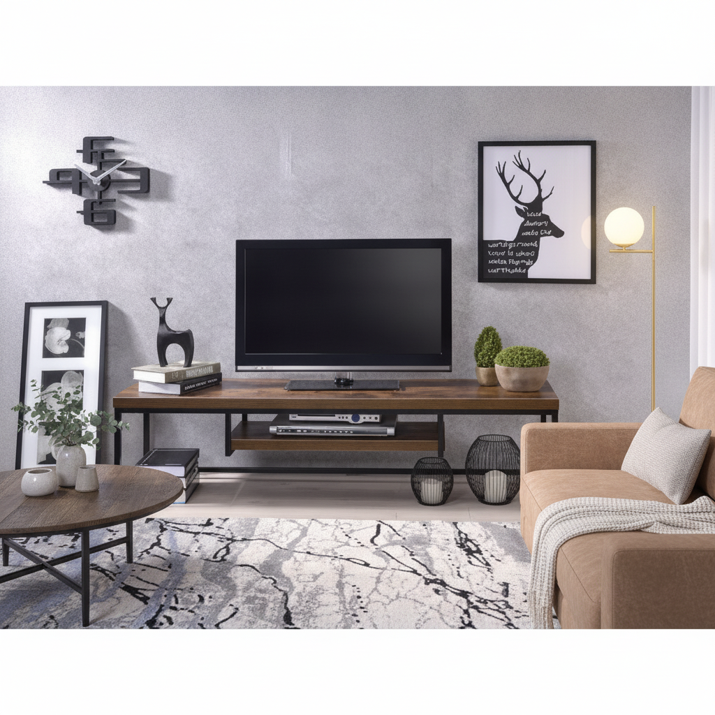 The Industrial Living Room Edit