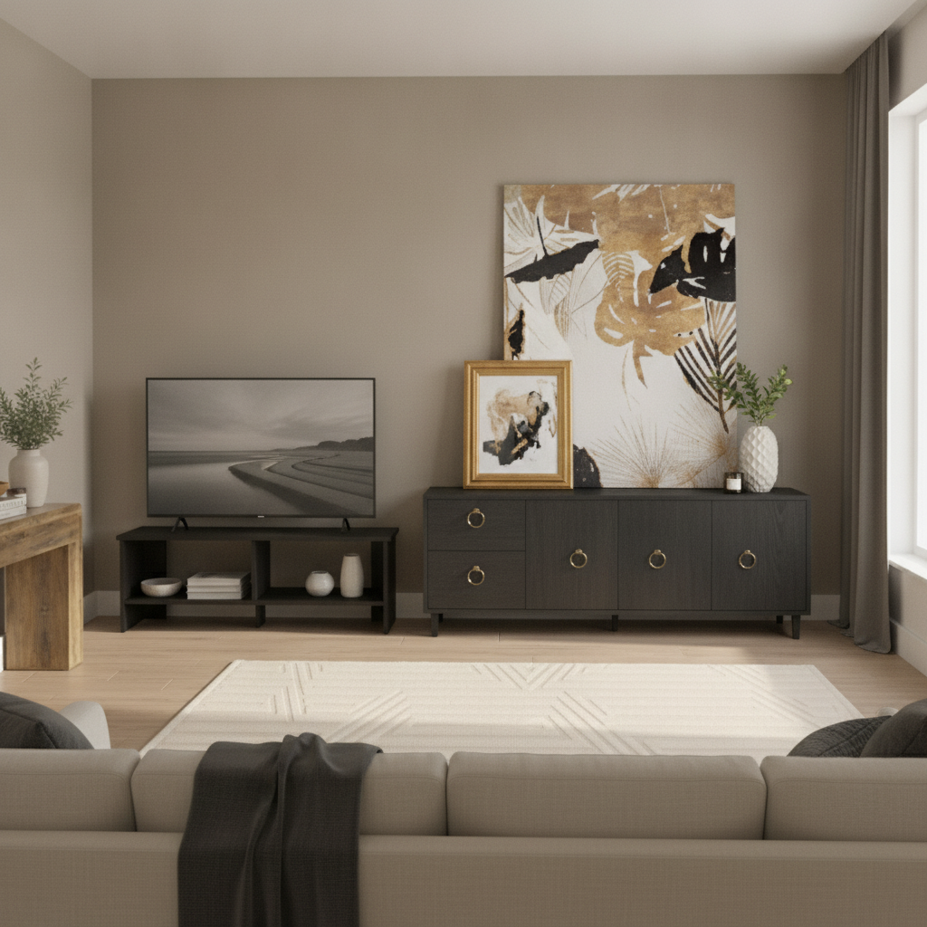 Modern Living Room, Piece by Piece