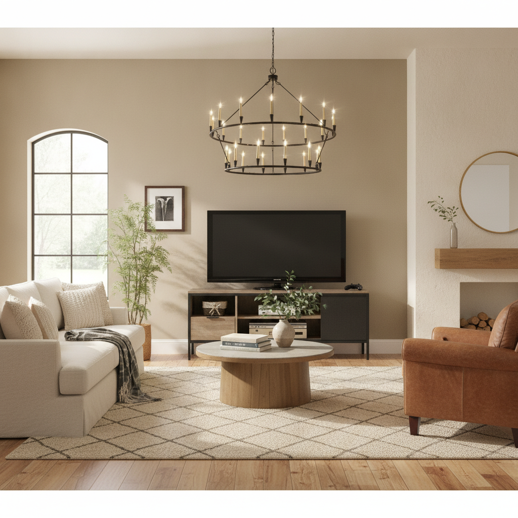Shop the Look: A Farmhouse Living Room