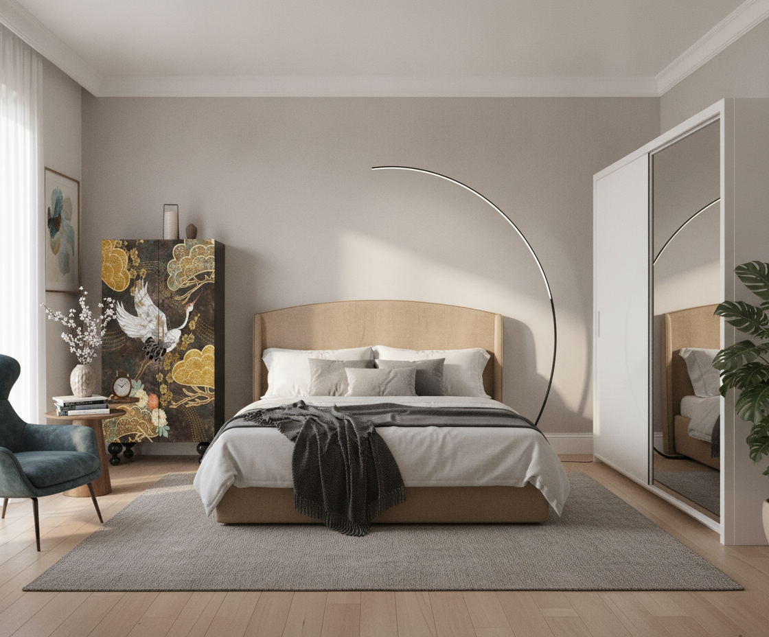 Modern Bedroom, Piece by Piece