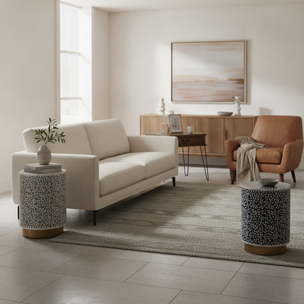 How to Build a Mid Century Living Room